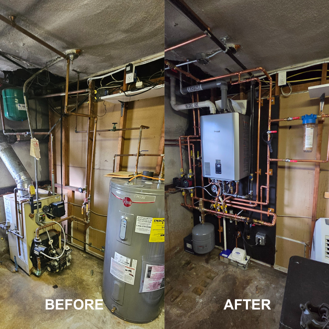 Propane Combi Boiler Installation